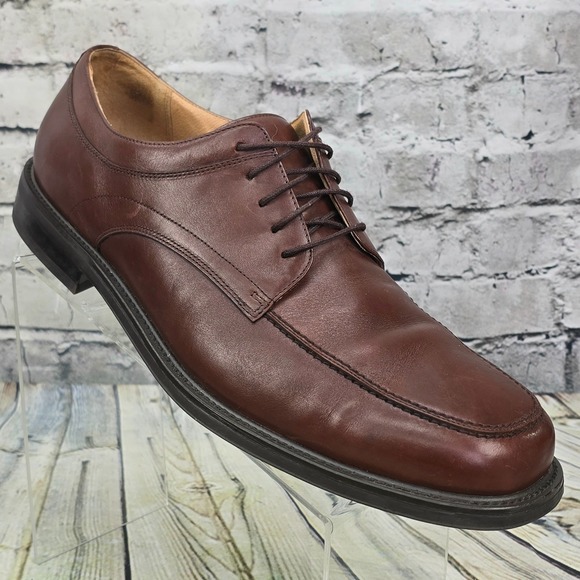 Florsheim Other - Florsheim Drexel Men's 13W Wide Brown Cognac Oxford Dress Shoes Leather Lace-Up